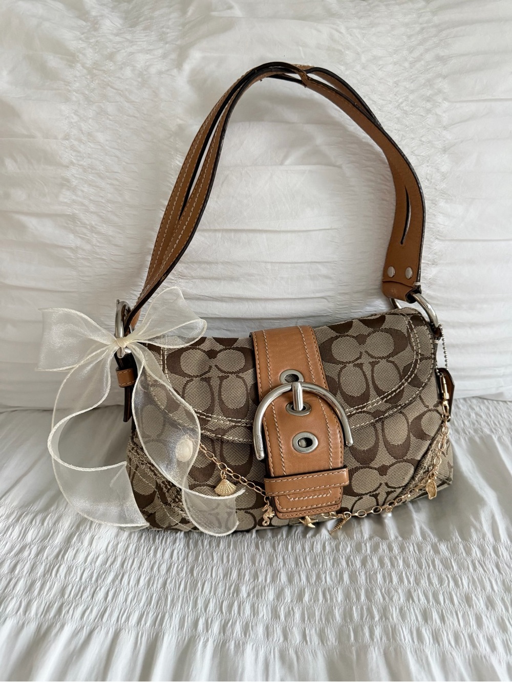 Vintage  Coach Small Soho Flap Bag